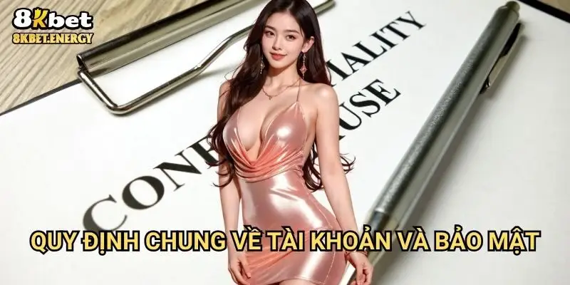 Quy định chung về tài khoản và bảo mật